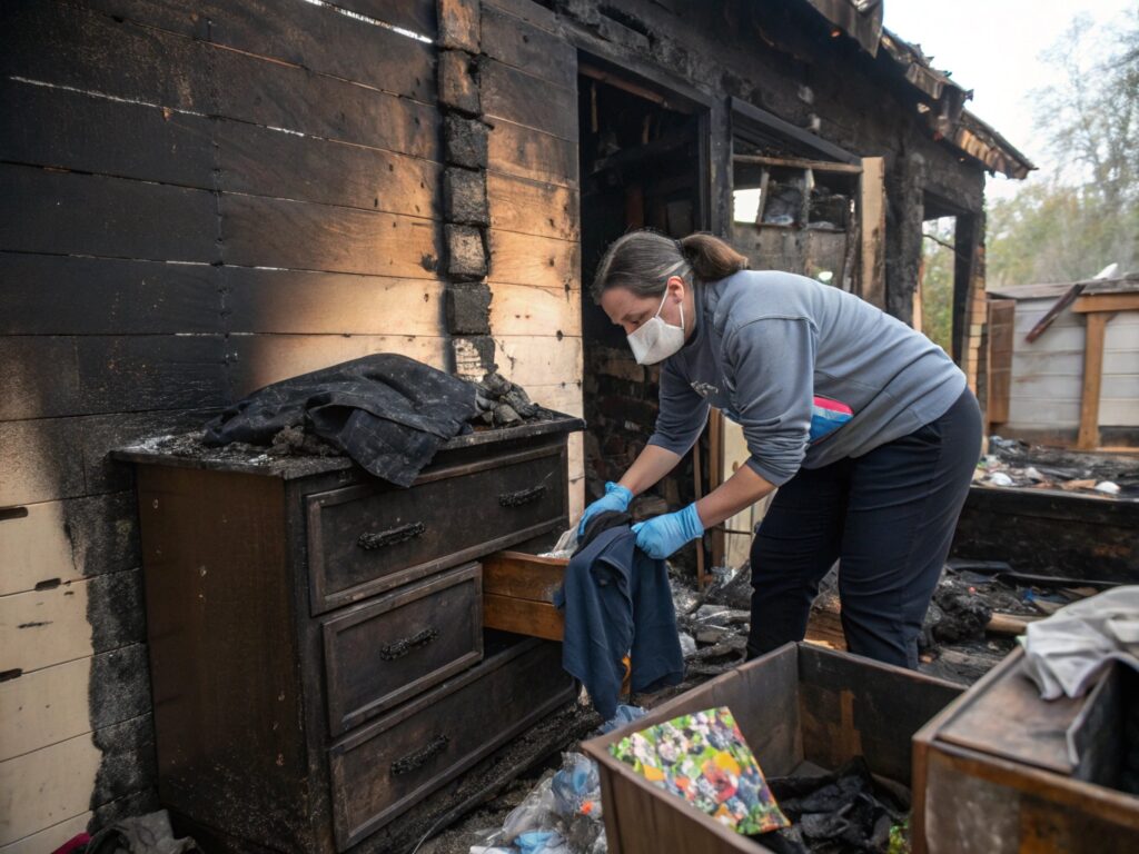 Comprehensive Contents Inventory, Cleaning & Storage After a Fire
